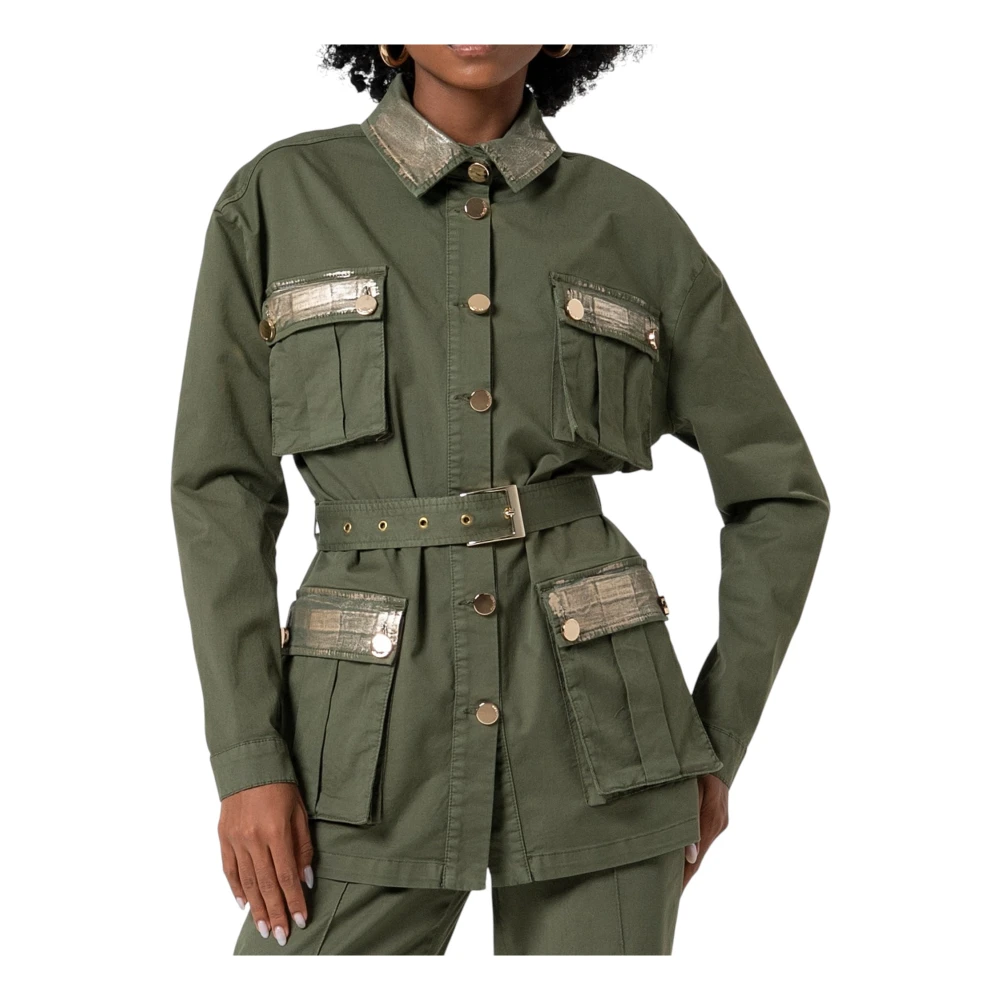 Fracomina Women's Green Giacca - Light Jackets - S - Jackets