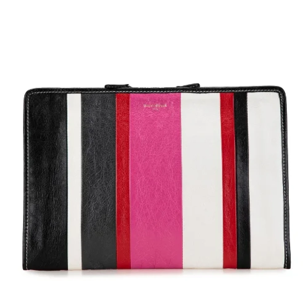 Balenciaga Vintage Pre-owned Leather clutches Multicolor Dames