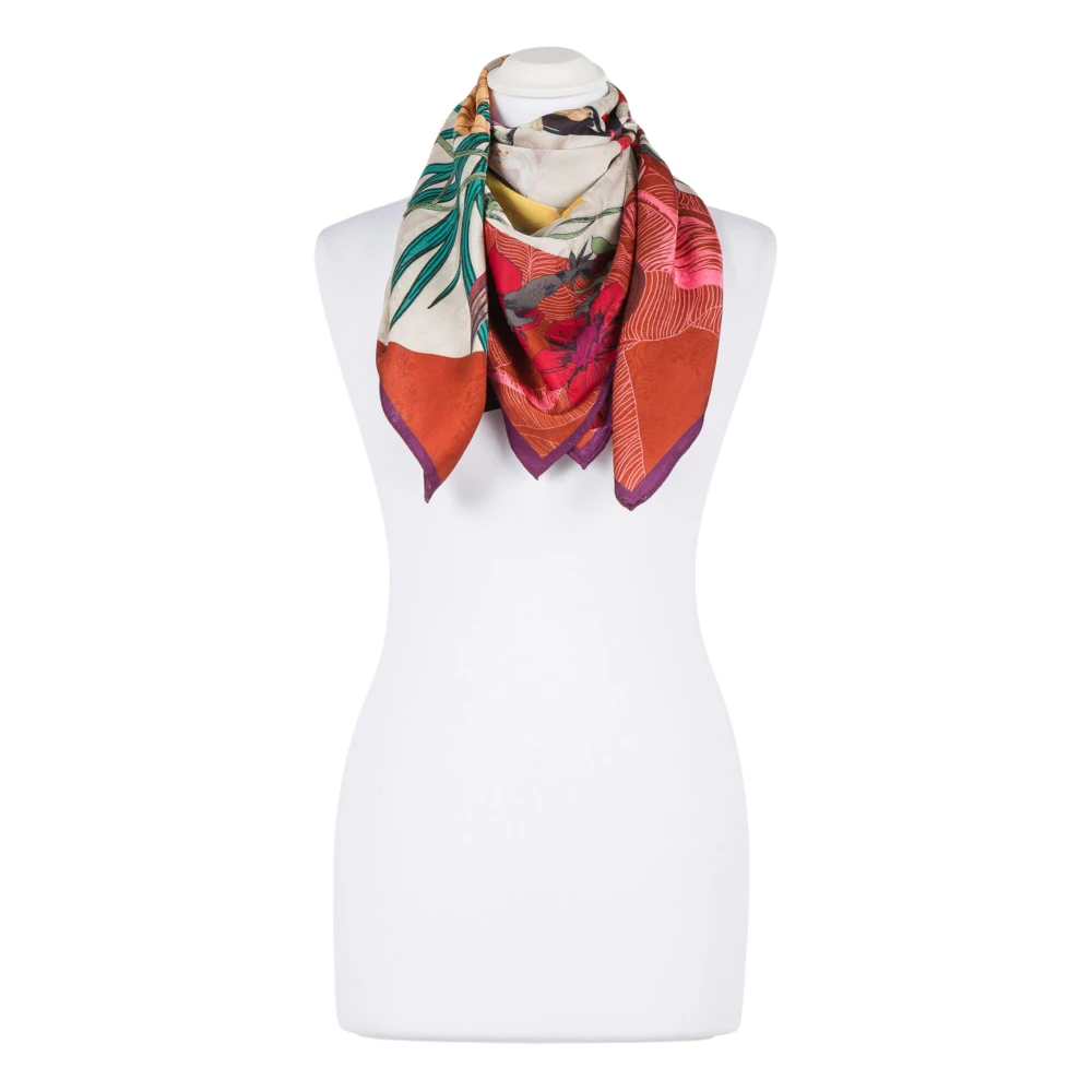 Twinset Gedrukte Kefiah Set Multicolor Dames
