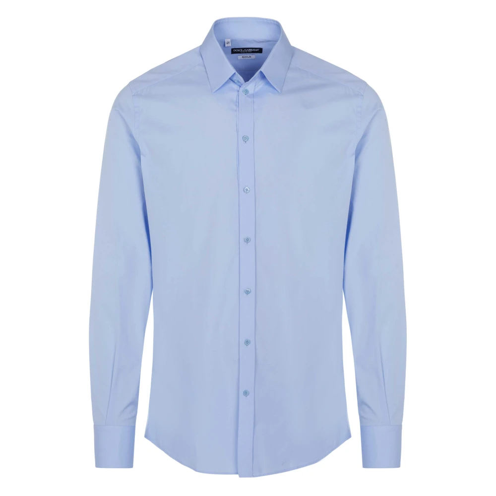 Dolce & Gabbana Men's Blue Shirt Classic Style - Formal Shirts - M - Shirts