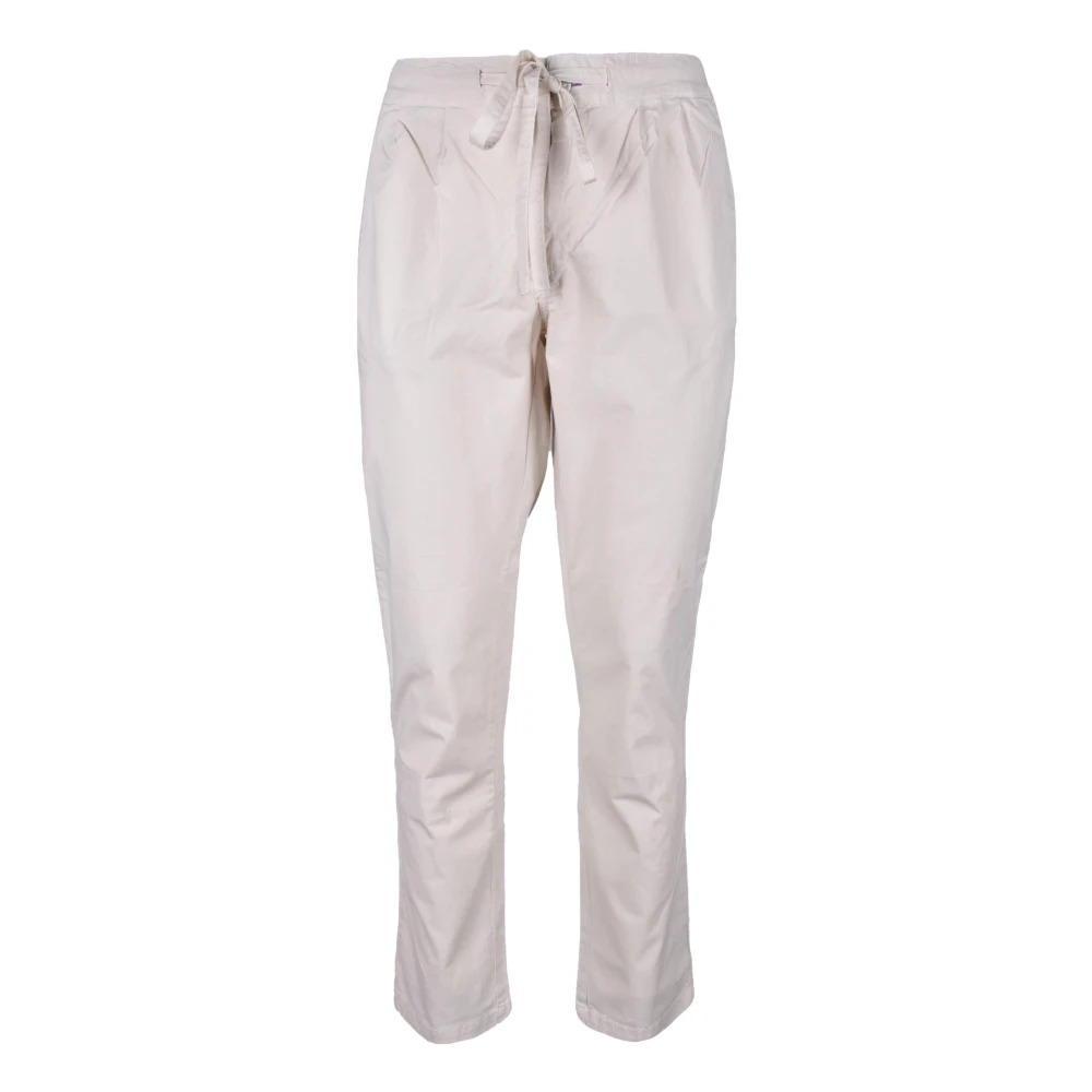Daniele Alessandrini Katoen Elastaan Broek Beige Heren