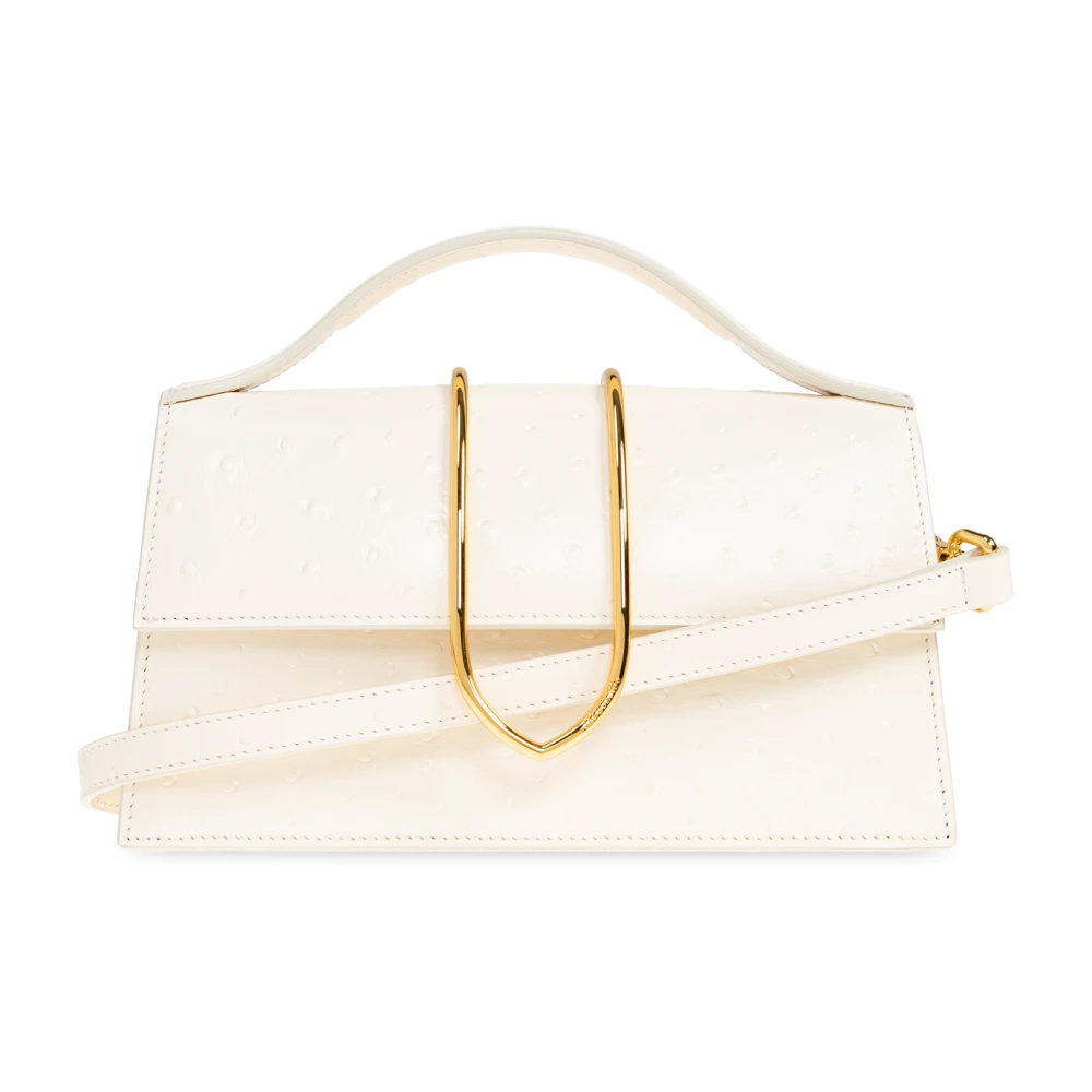 Jacquemus Beige Grand Bambino Handbag - Female - Handbags - One Size - Bags