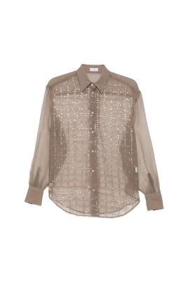 Brunello Cucinelli Shirts Brun M