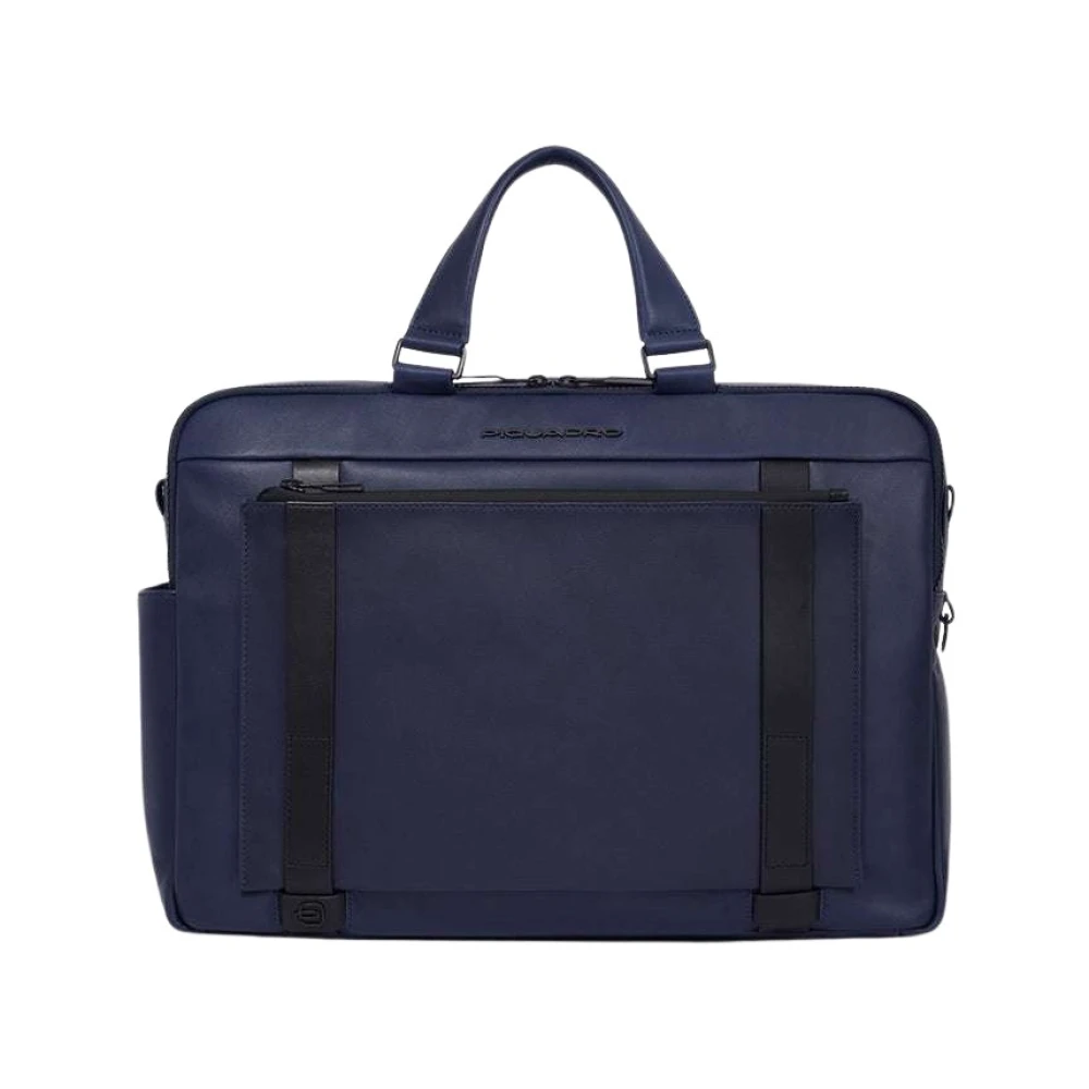 Piquadro Werk Tas Blue Heren