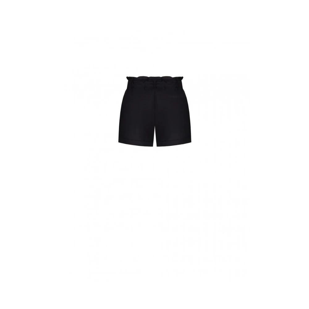 RINASCIMENTO Baggy Katoenen Shorts Lente Zomer 2024 Brown Dames