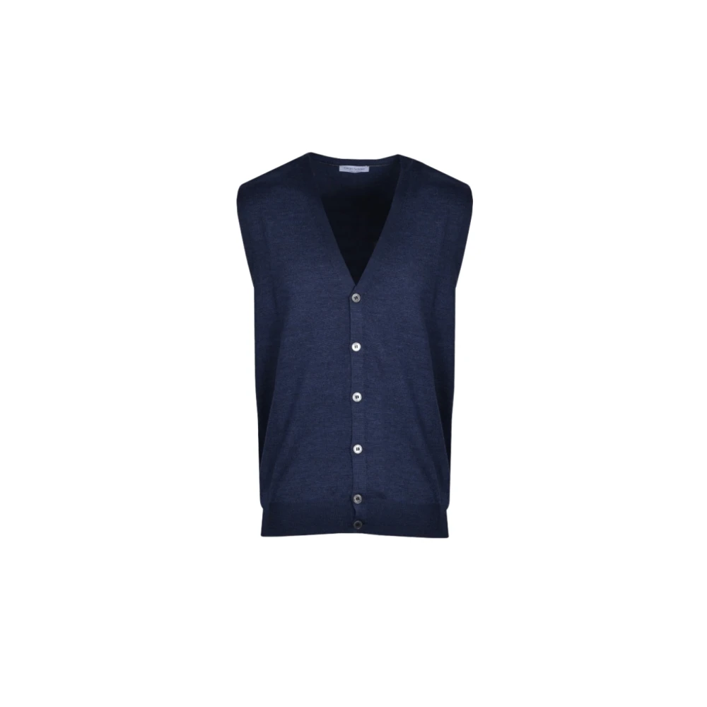Gran Sasso Mouwloze Vest Blue Heren