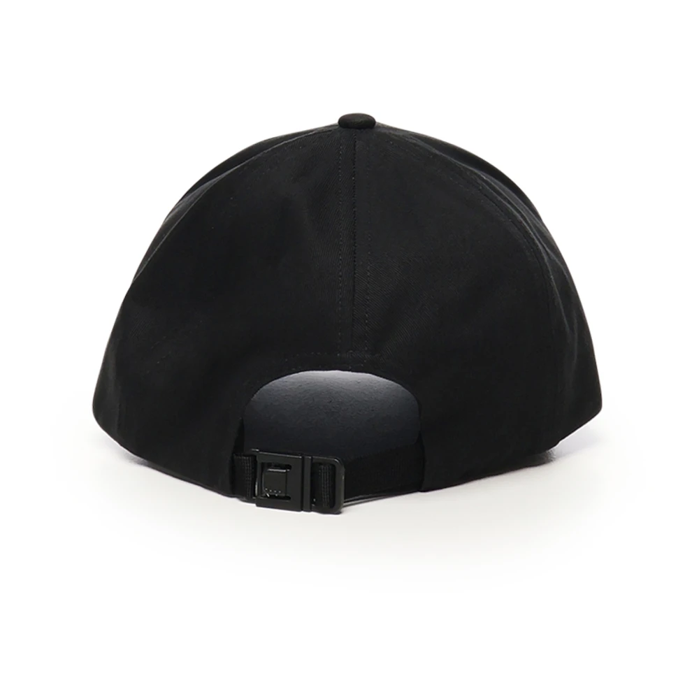 Moncler Zwarte Baseballpet Black Heren
