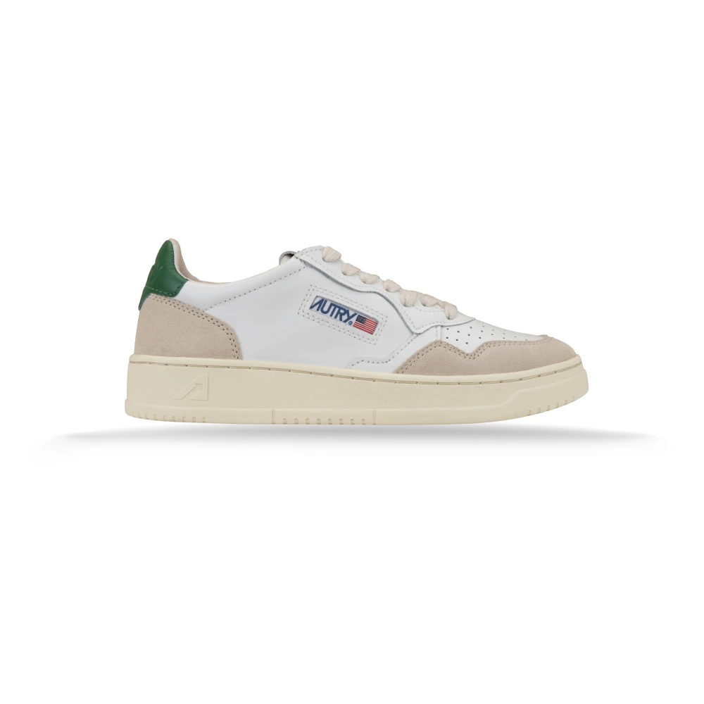 Autry Medalist Low - Male - Sneakers - White - 6 Uk - Shoes