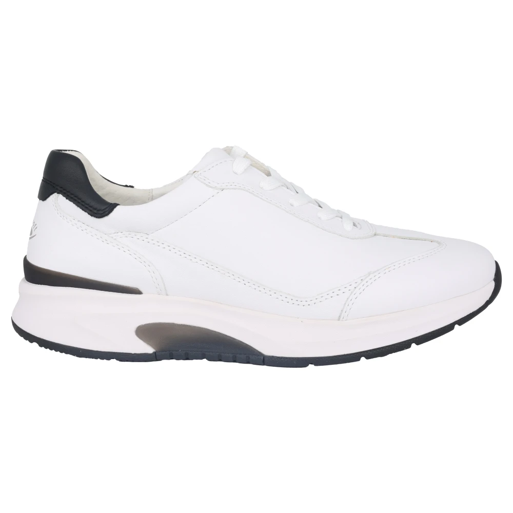 Gabor Rolling Sneaker Witte Leren Schoenen Heren Schoenen