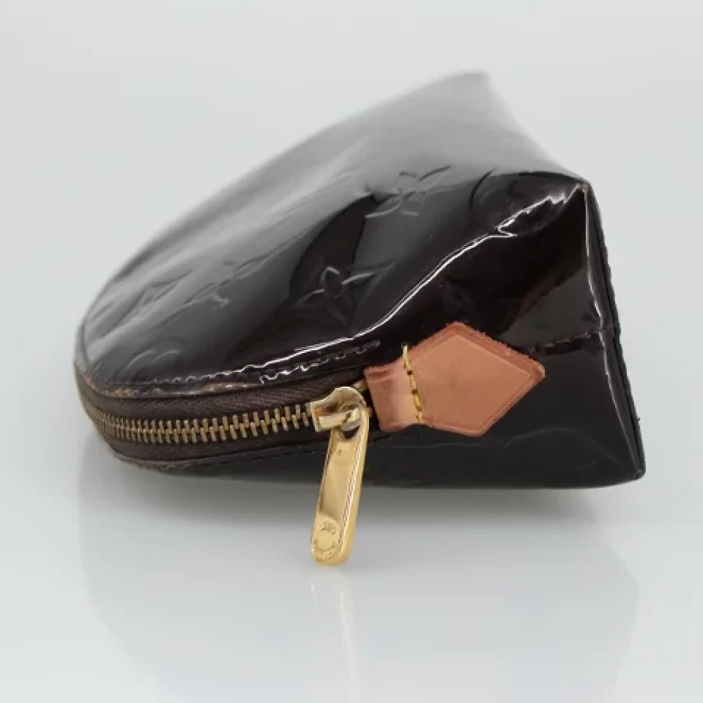 Louis Vuitton Vintage Pre-owned Leather pouches Purple Dames