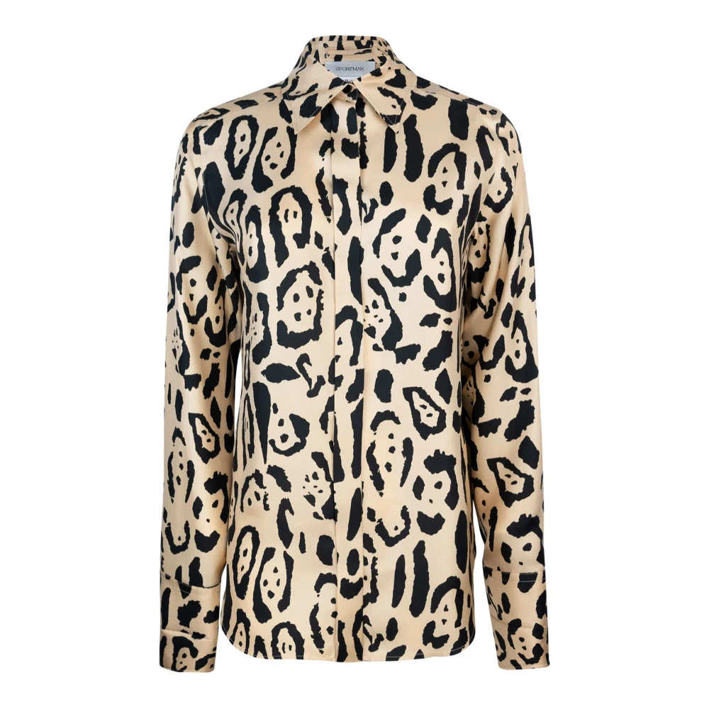 SPORTMAX Zijden Overhemden Multicolor Dames