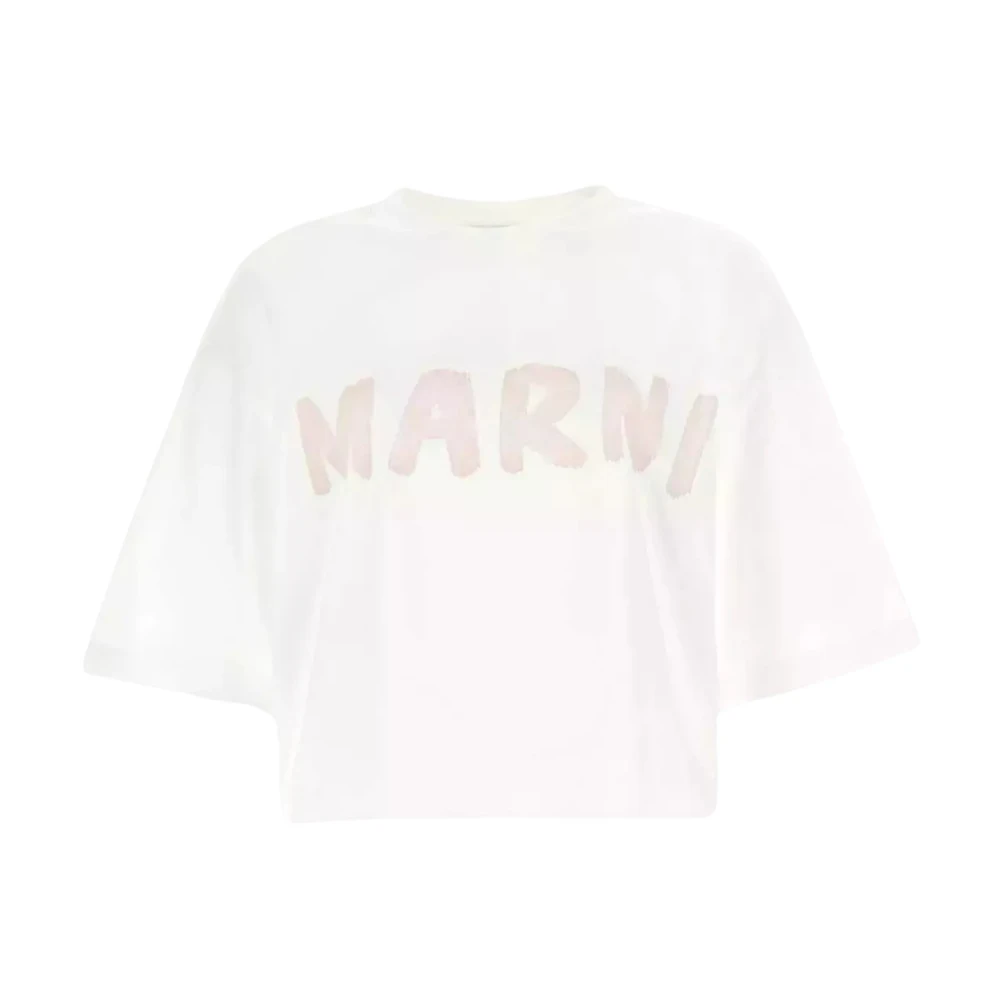 Marni - Tops > T-Shirts - White - Marni - Modalova