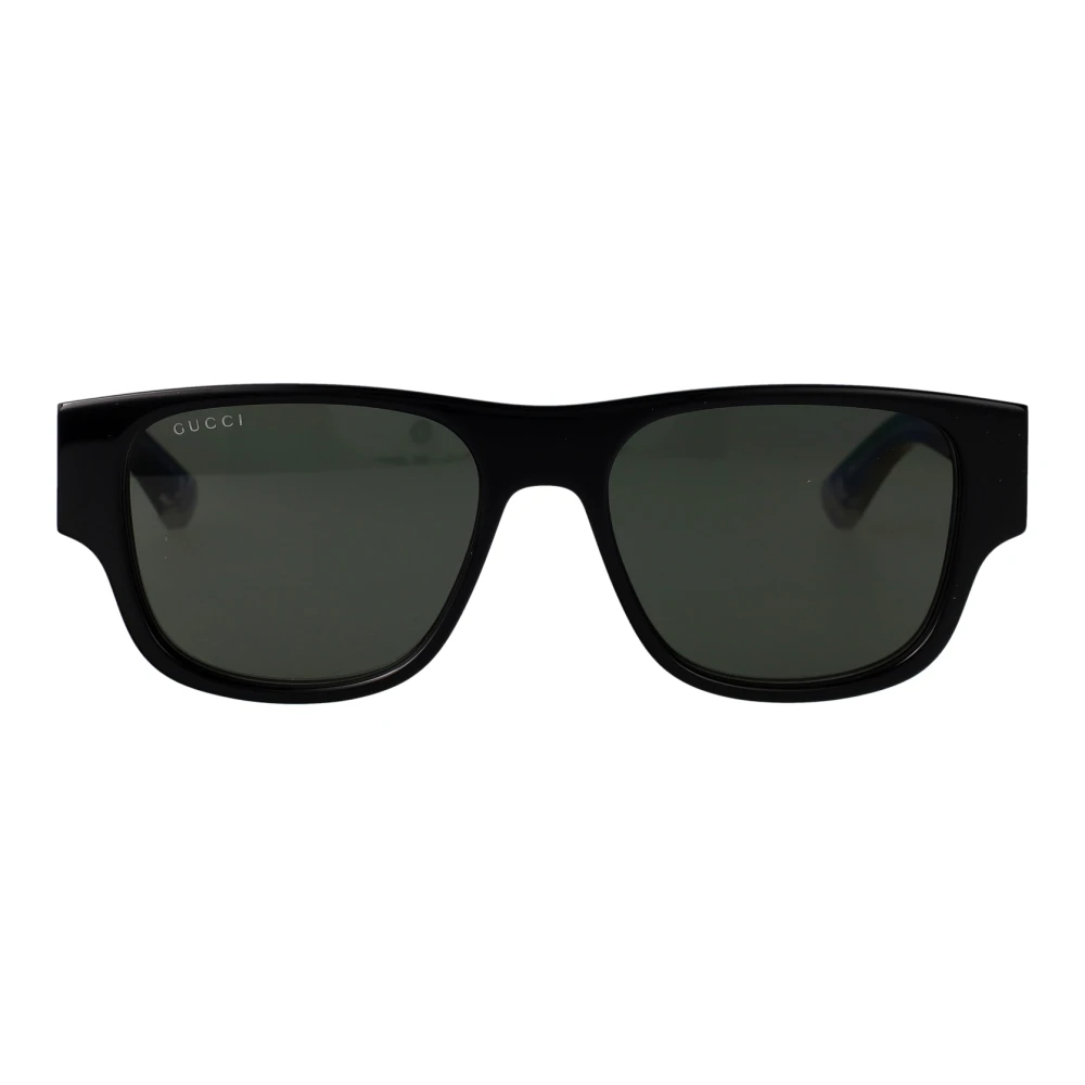 Gucci Unisex Black Sunglasses, 54 Mm, Rectangular Sunglasses