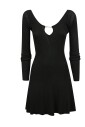robe-ajustee-avec-ouverture-poitrine