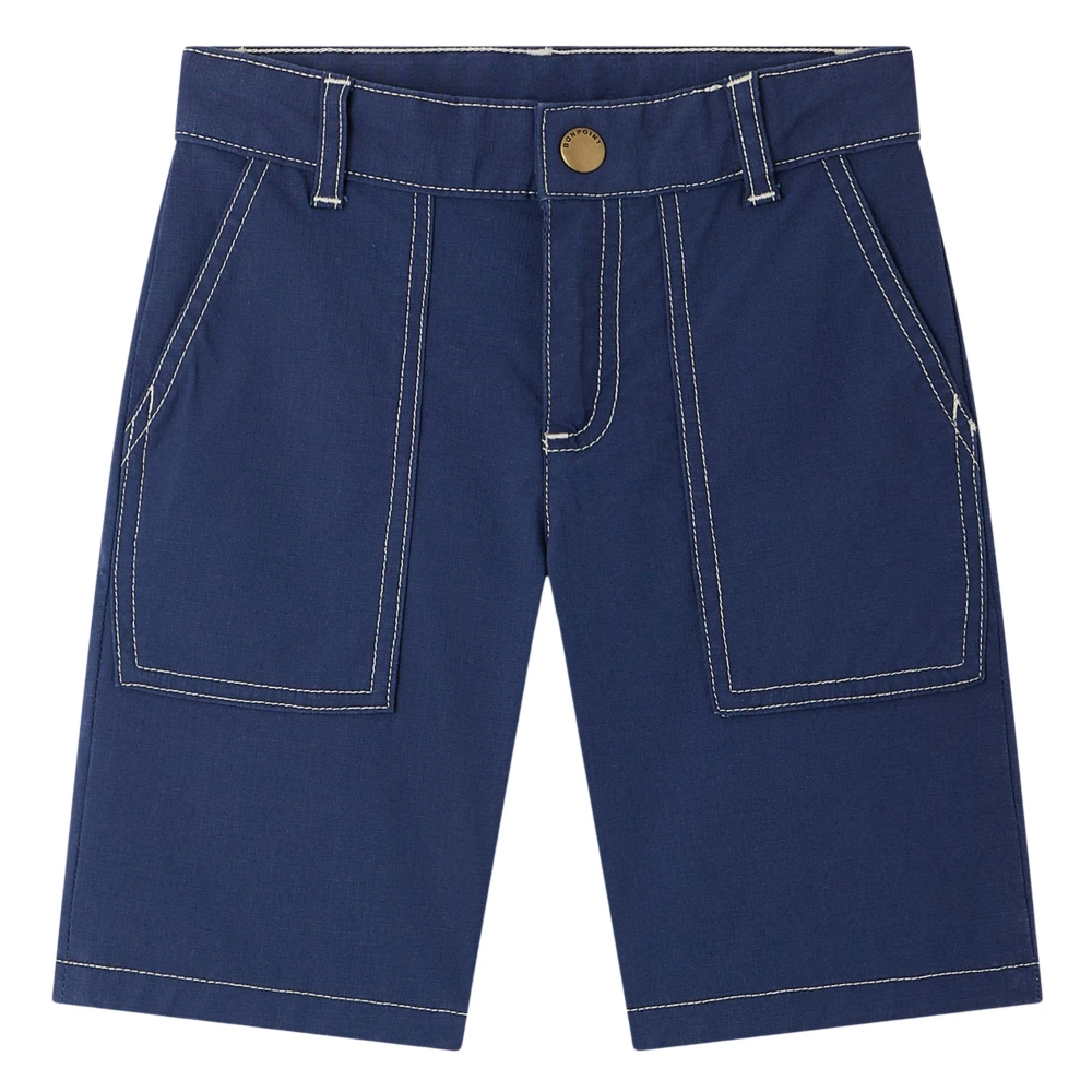 Bonpoint Boys Blue Elzo Shorts For