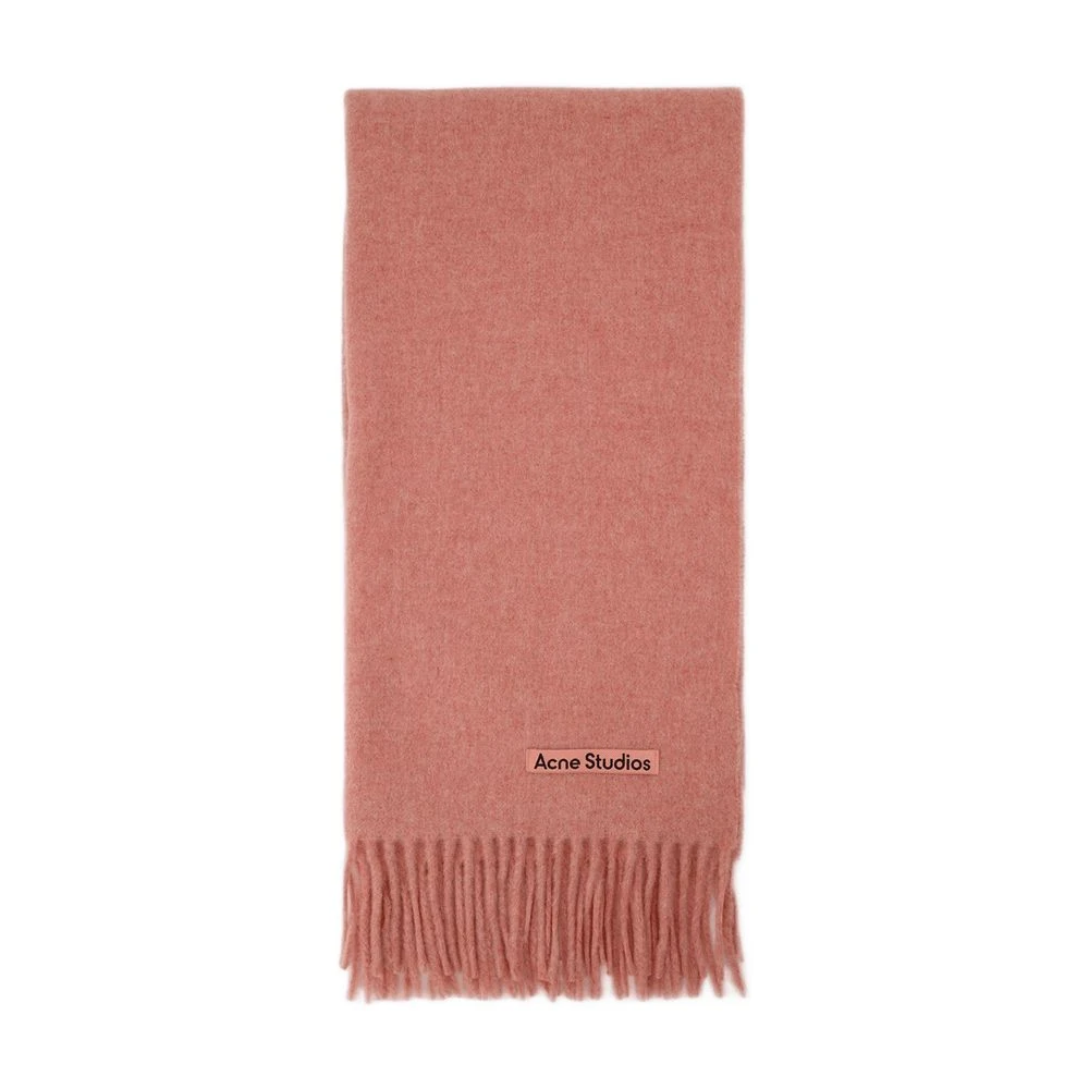 Acne Studios Unisex Pink Canada Narrow Scarf
