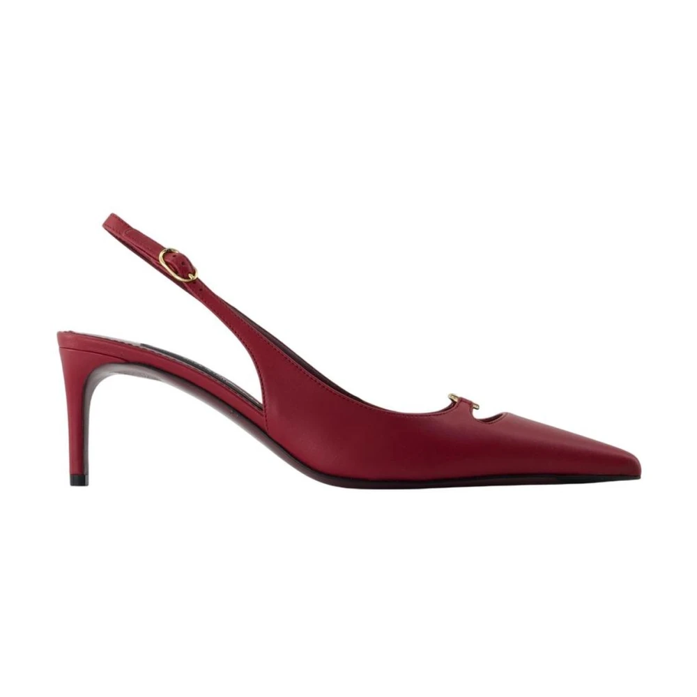 Dolce & Gabbana Damen Rot Schuhe, 40 Eugröße:
