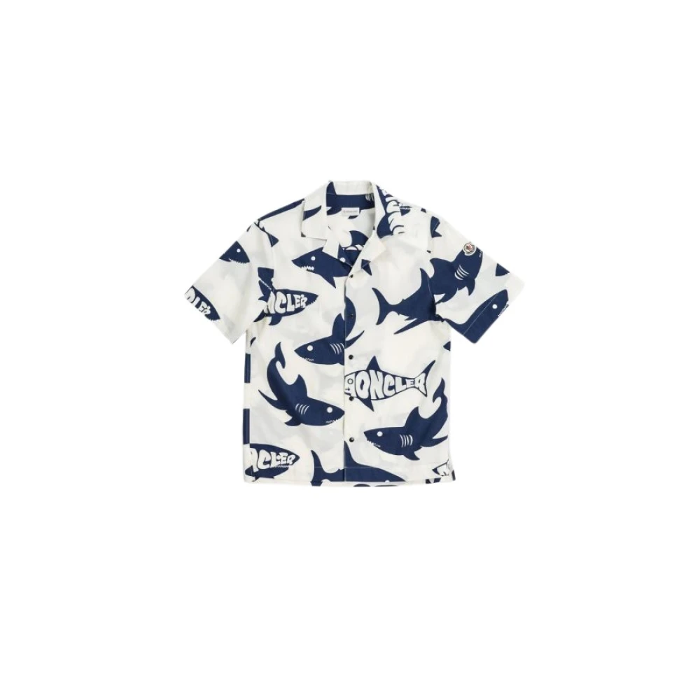 Shirts > Short Sleeve Shirts - - Moncler - Modalova
