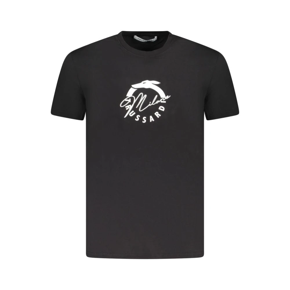 Trussardi Hombre Negro Camisetas, Talla: Xl