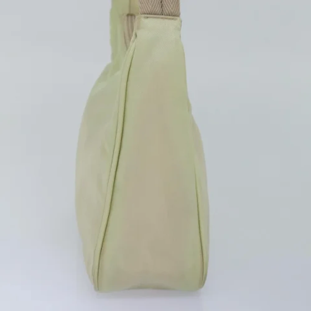 Prada Vintage Pre-owned Nylon pouches White Dames