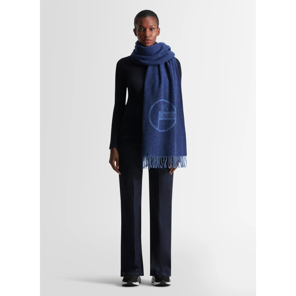 Fusalp Jacquard Sjaal Blue Dames