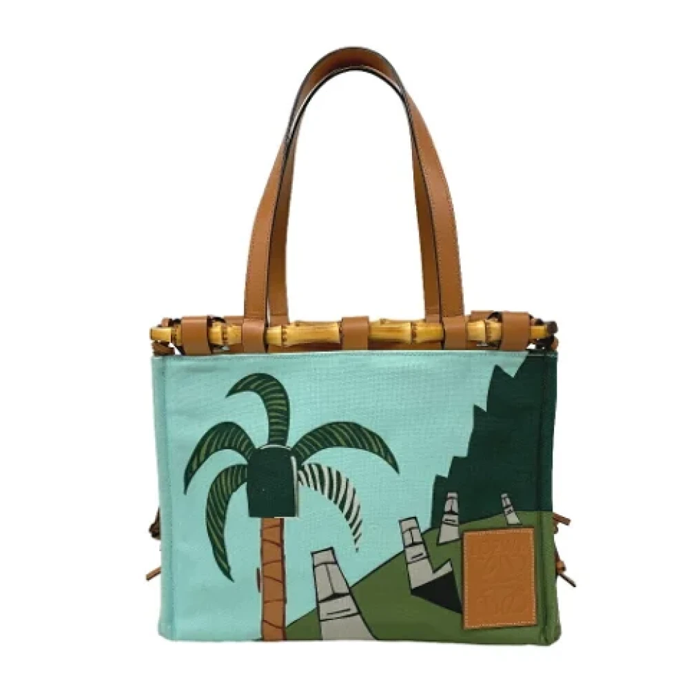 Loewe Pre-owned Canvas handbags Multicolor Dames