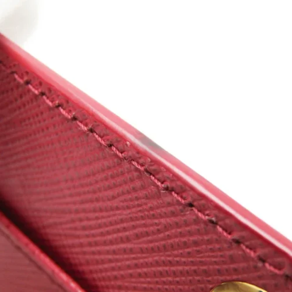 Prada Vintage Pre-owned Leather wallets Pink Dames