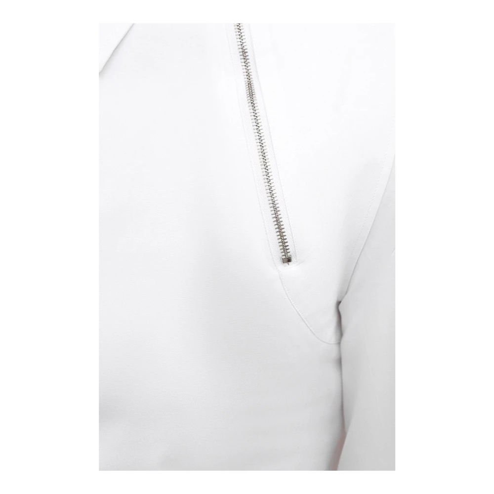 alexander mcqueen Katoenen overhemd met lange mouwen White Heren