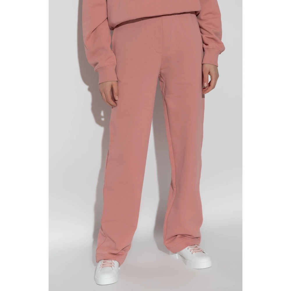 Dolce & Gabbana Sweatpants met logo Pink Dames