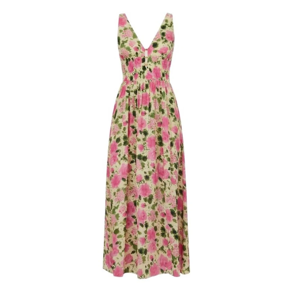 Liu Jo Vrouw Multicolor Kleedjes Dames, Veelkleurig, L, Maxi Kleedjes