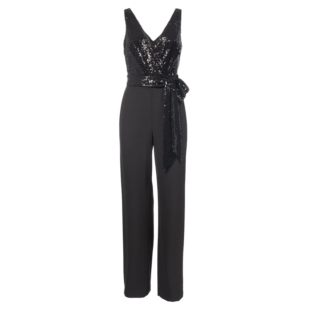 Ralph Lauren Elegante Comfortabele Jumpsuit Black Dames
