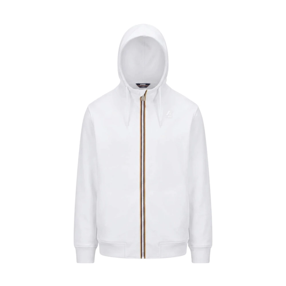 K-Way Homme Blanc - Veste Rainer - Sweatshirts Et Sweats À Capuche - Taille: 3XL