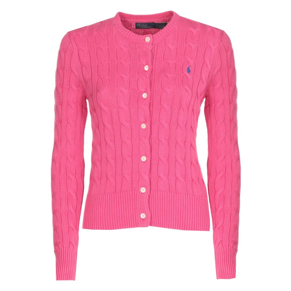 Ralph Lauren Katoenen Cardigan Pink Dames