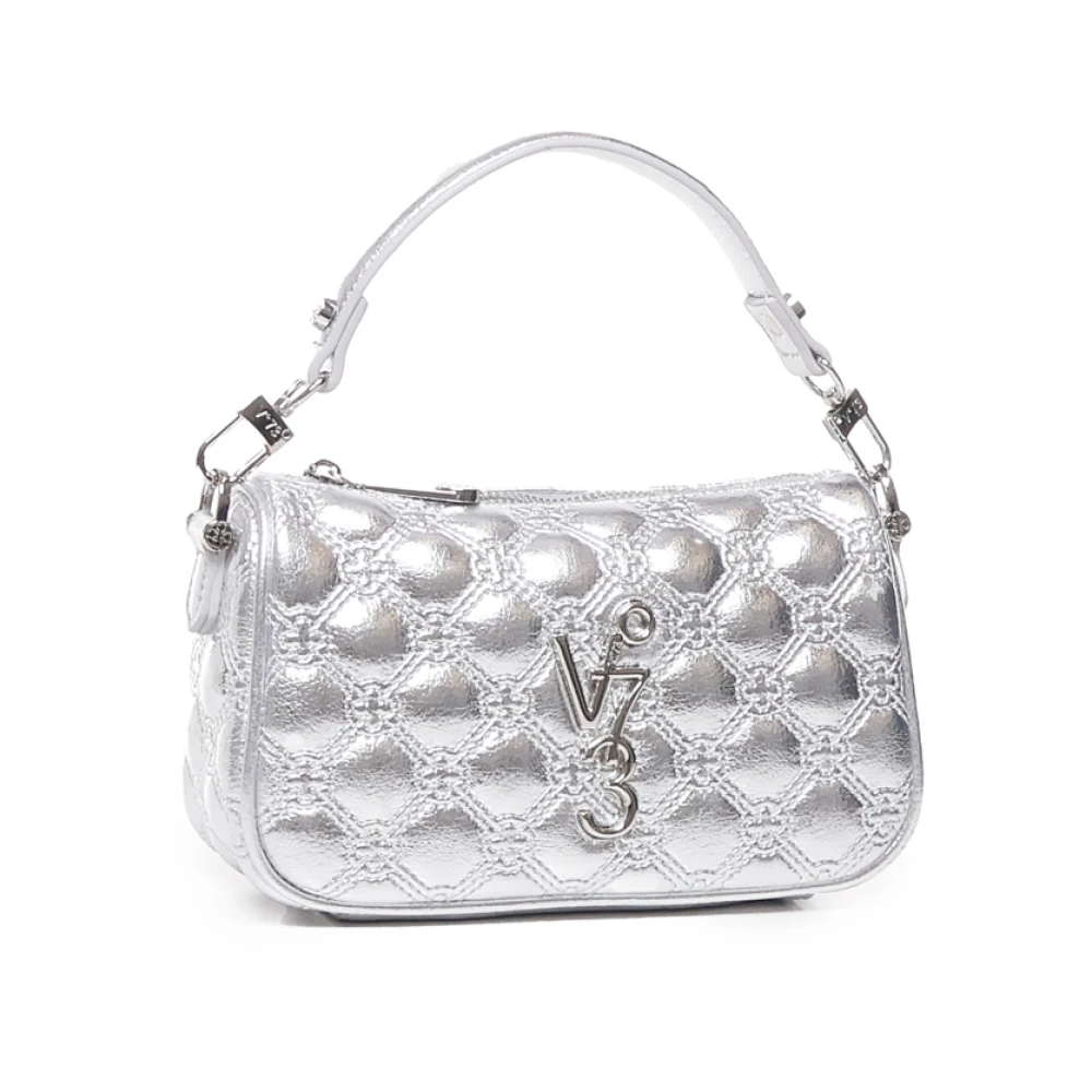 V73 Zilveren Schoudertas met Logo Gray Dames