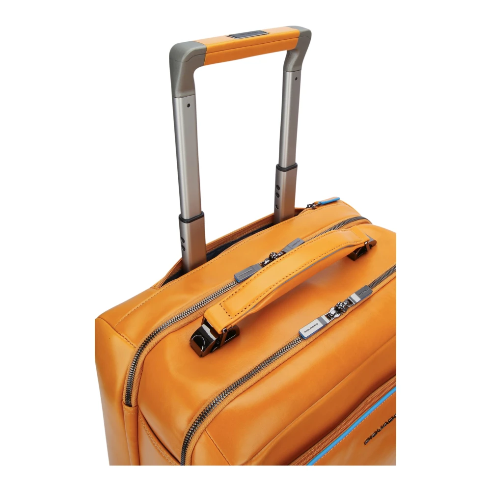 Piquadro Trolleytas voor computer en iPad Pro Yellow Unisex