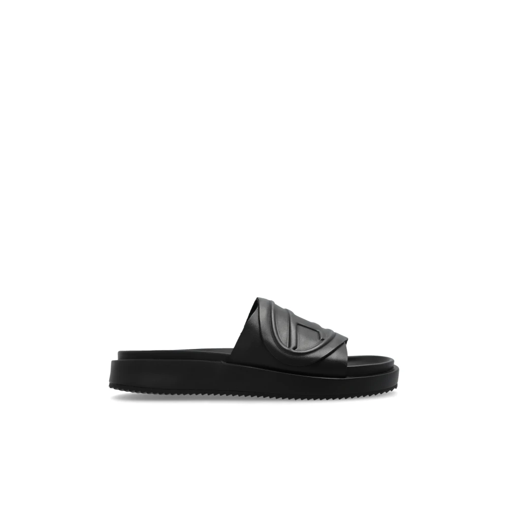 Diesel Sa-Slide D Oval slides Black, Dam