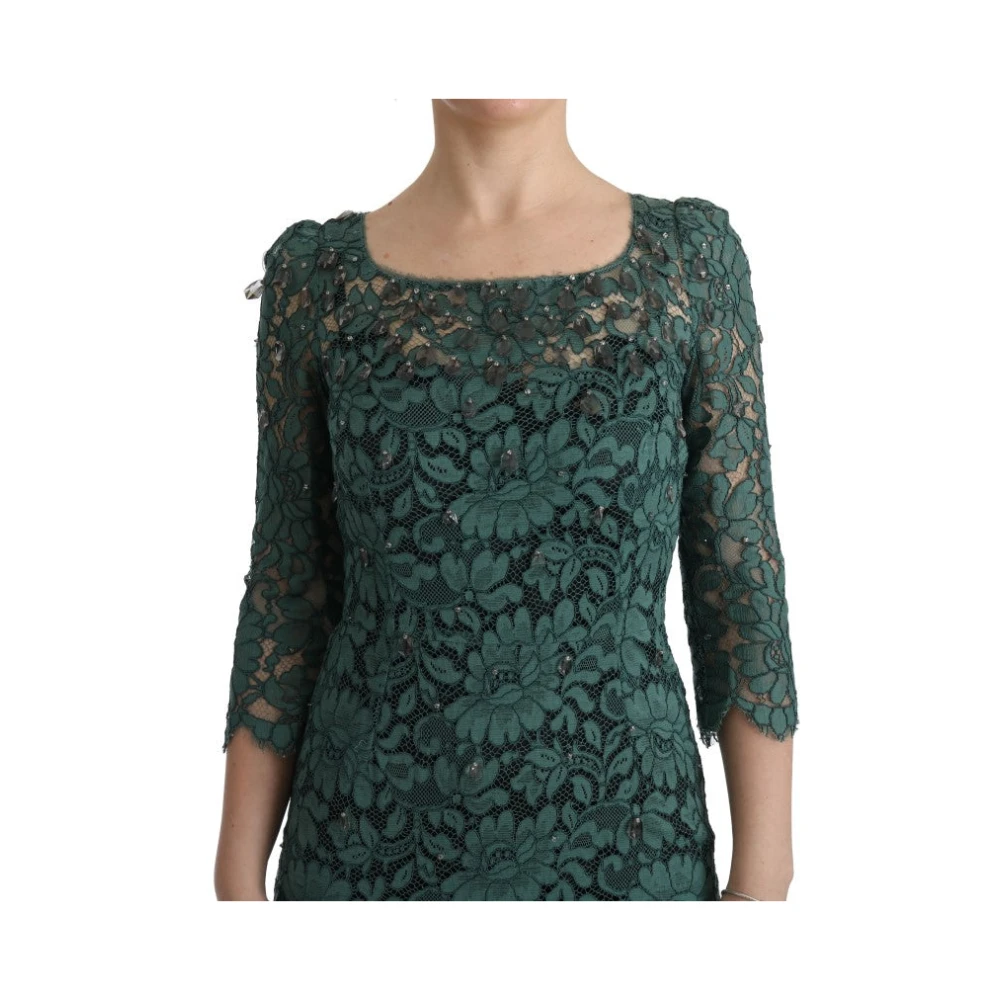 Dolce & Gabbana Maxi Dresses Green Dames