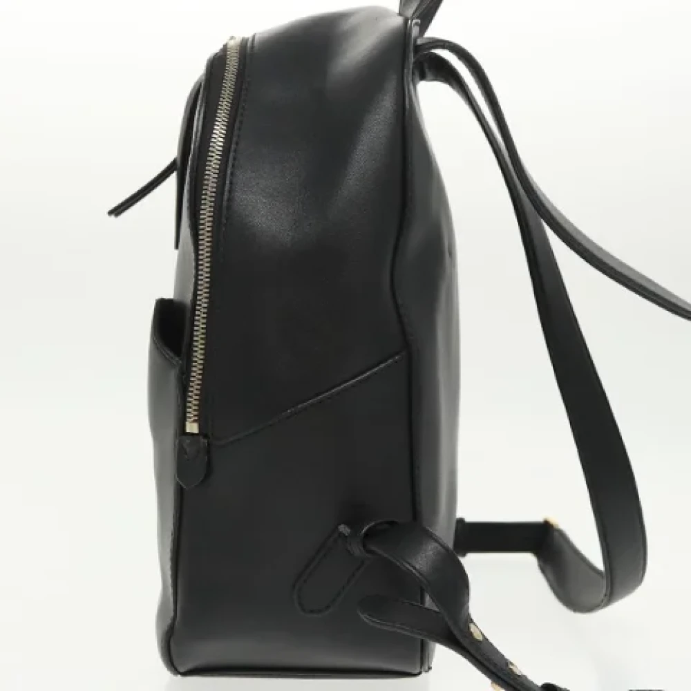 Bally Pre-owned Leather backpacks Black Dames
