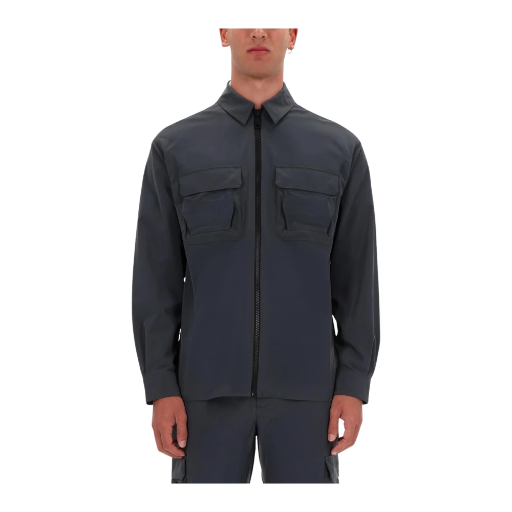 Versace Jeans Couture Herren Grau Jacken, Lgröße: