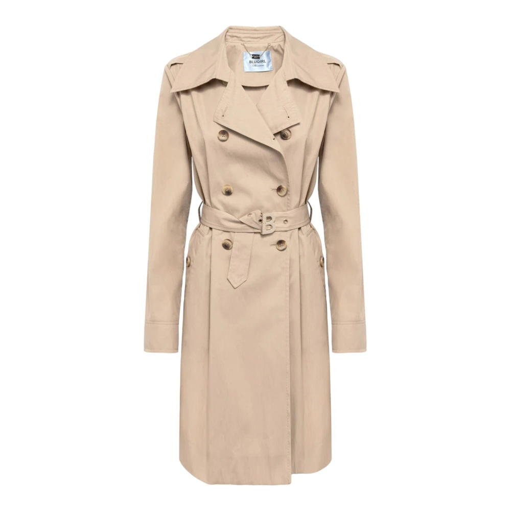 Blugirl Klassieke Trenchcoat Beige Dames
