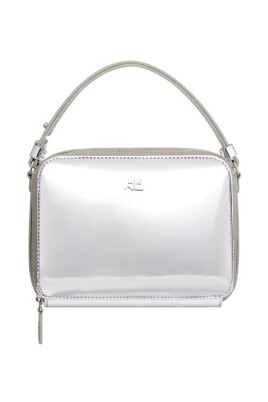 mirrored-finish-chain-link-handle-bag