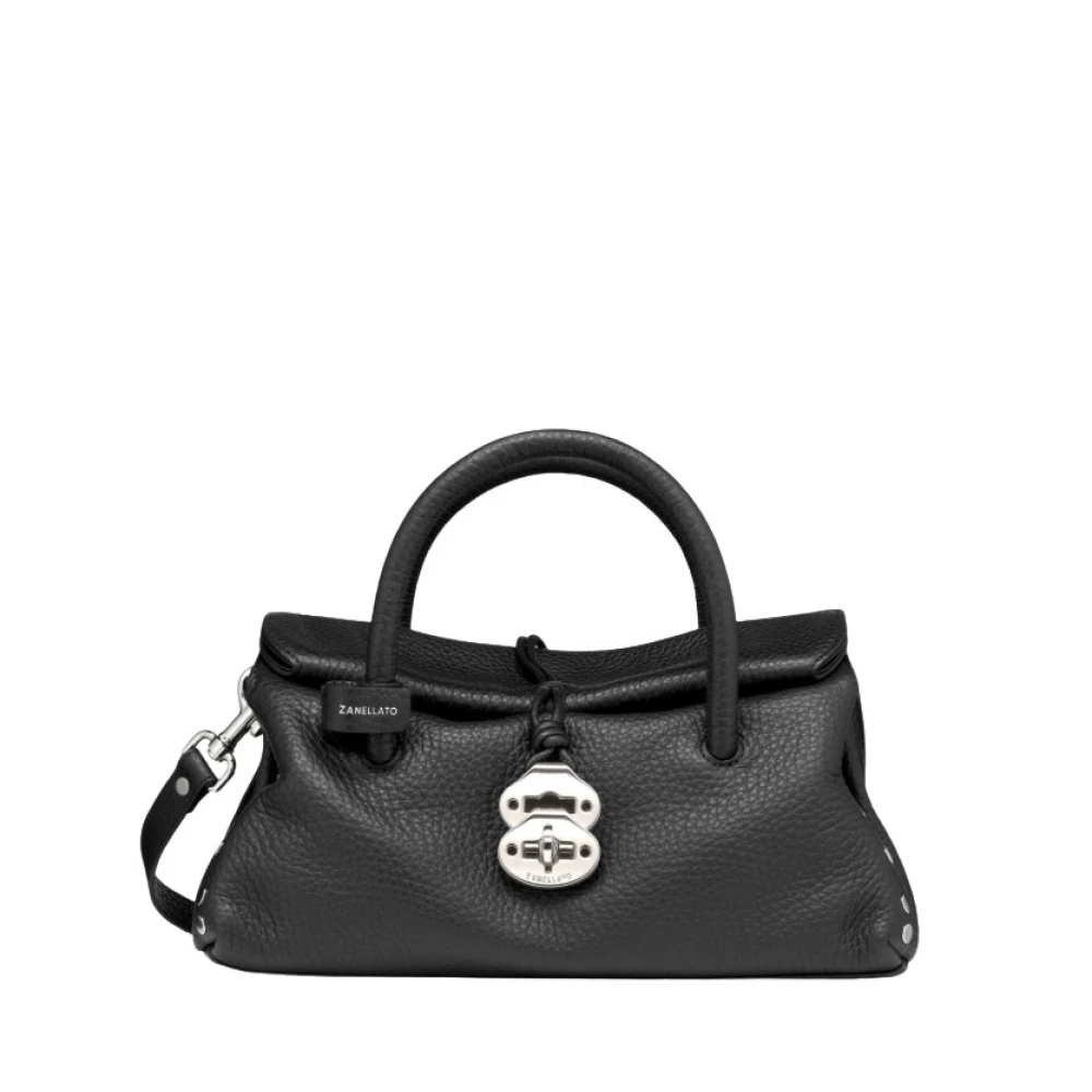 Zanellato Small Dotta Bag - Female - Handbags - Black - One Size - Bags