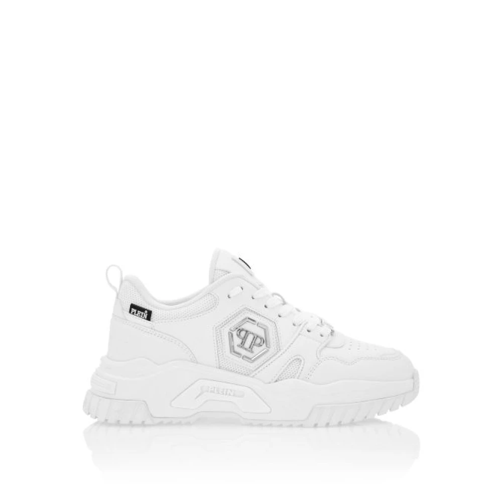 Philipp Plein Predator Low-top Sneakers Heren Schoenen Wit