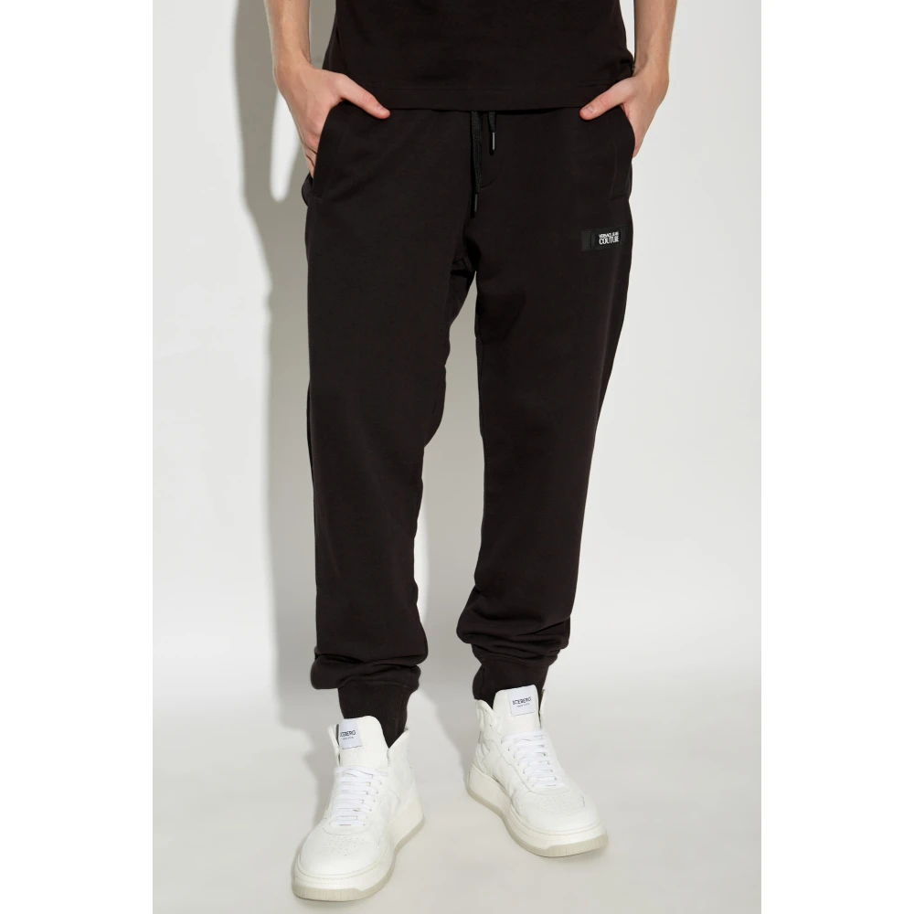 Versace Jeans Couture Sweatpants Black Heren