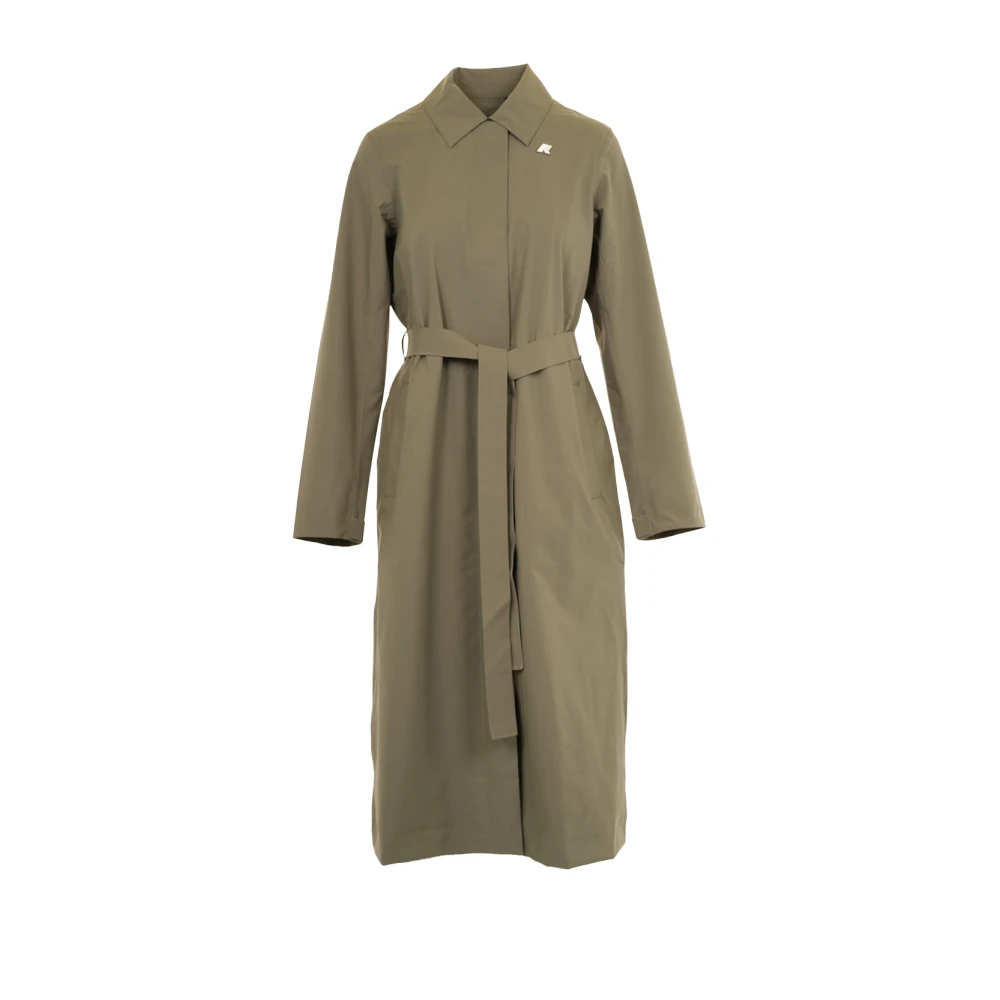K-Way Mujer Verde - Barbra Stretch 2L - Coats - M