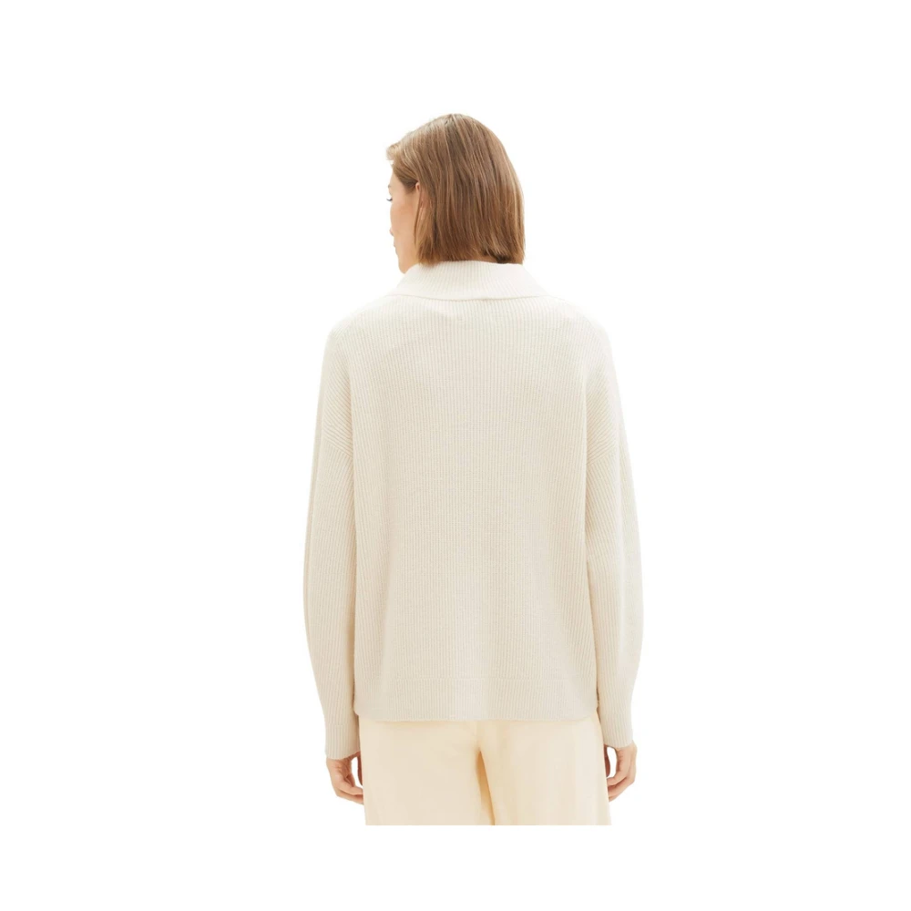 Tom Tailor Gebreide Vesten White Dames