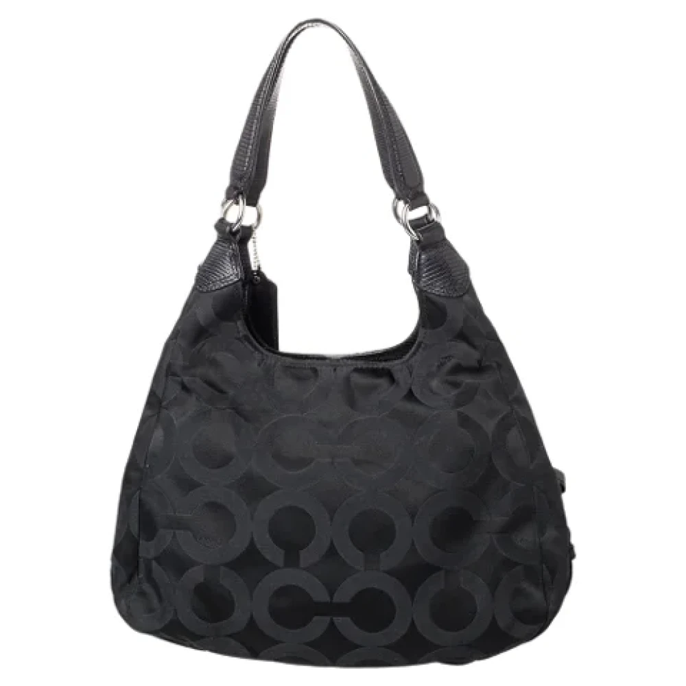 Coach Pre-owned Leather handbags Black Dames