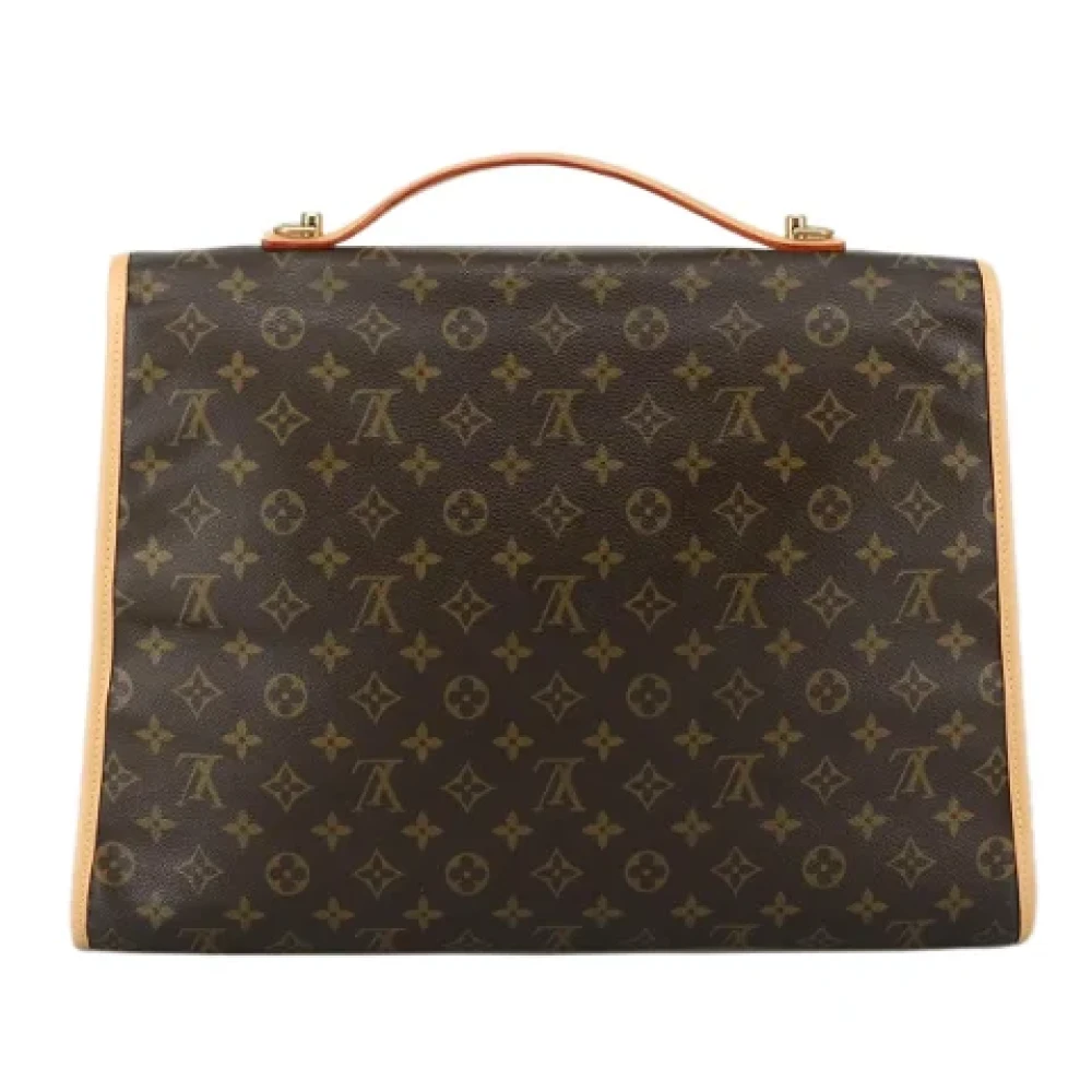 Louis Vuitton Vintage Pre-owned Canvas handbags Brown Dames