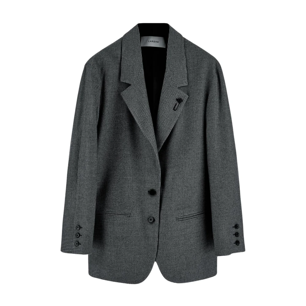 Lardini Wollen Klassieke Blazer Gray Dames