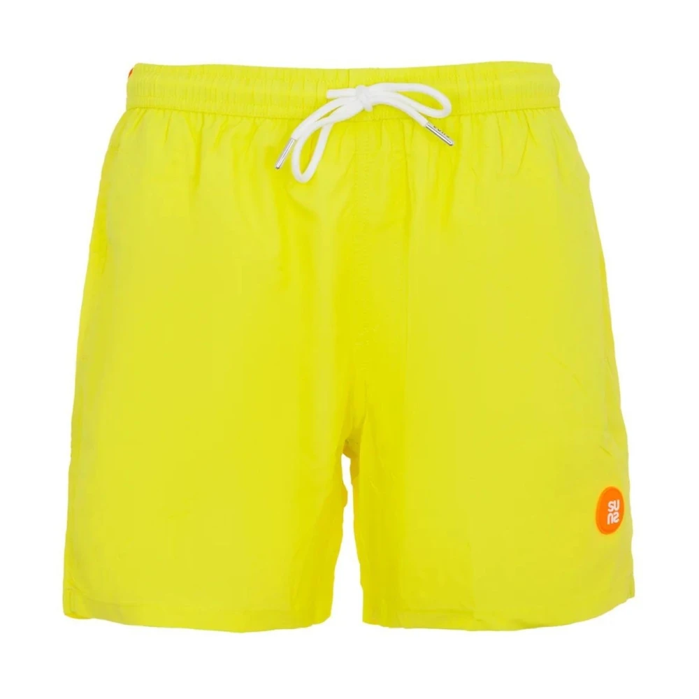 Suns Men's Green Beachwear, 2XL, Quick Dry Beach Boxer Shorts